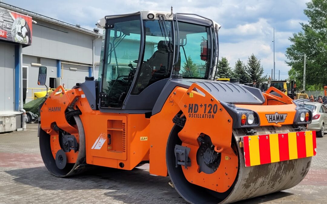 Walec Hamm HD + 120 VO